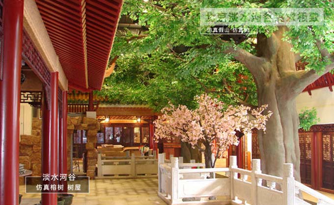 仿真樹是具有生命的雕塑、體現(xiàn)了高超的藝術(shù)水準