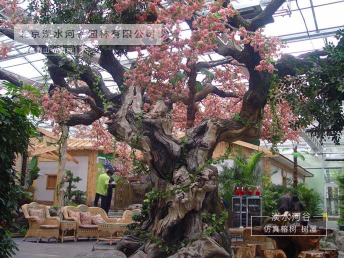 仿真樹(shù)制作深受園林造景工程的追捧！