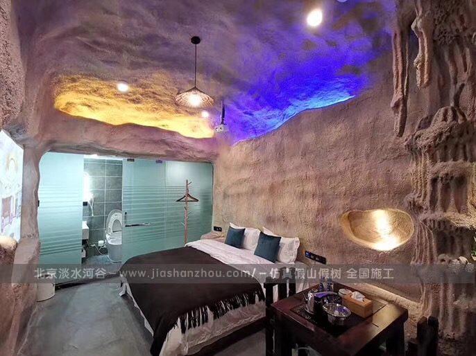 洞穴主題酒店設(shè)計(jì)制作施工一體化廠(chǎng)家為您打造夢(mèng)幻美景