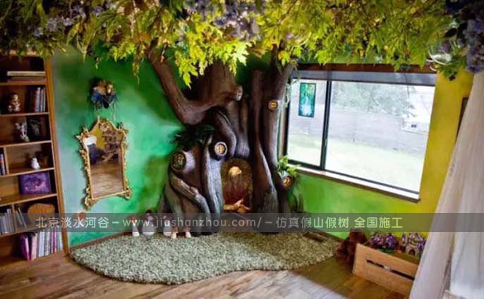自己制作仿真樹需要很深的美術功底否則不會有精品出現