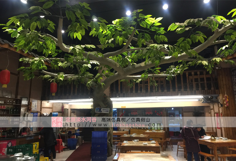 中國仿真樹木具羽狀復葉類的設計制作參考了美國樹木品種