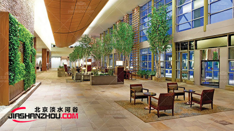模仿來自加拿大夢蓮湖的大的硬木樹種-仿真樹楊樹景觀產品
