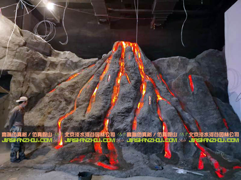 大型仿真火山定做制作專業廠家就選北京圣園工程
