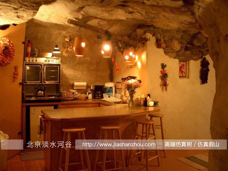 夢幻般的溶洞民宿設計制作全國各地都有樣板