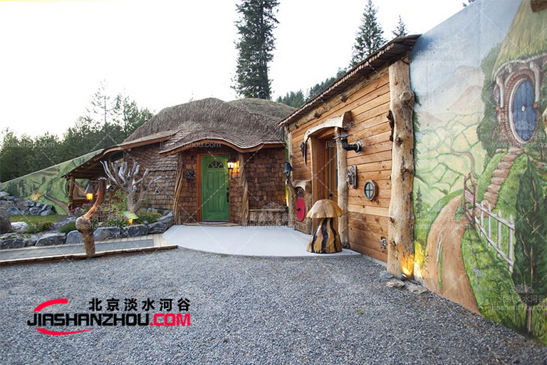 山洞式客棧這樣的酒店你住過沒?花園客棧夢里的水鄉