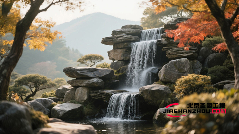 四川甘孜水泥假山的智能導覽 手機掃碼聽講解太智慧了
