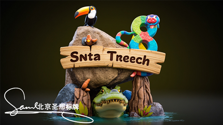 水泥仿木標(biāo)識牌